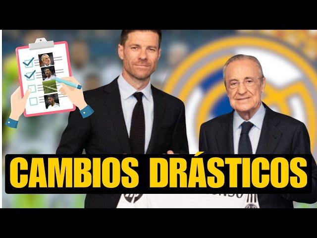 THE 5 KEY CHANGES IN XABI AND FLORENTINO'S MADRID