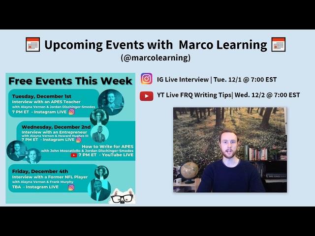 IG Interview and YouTube Live with Marco Learning