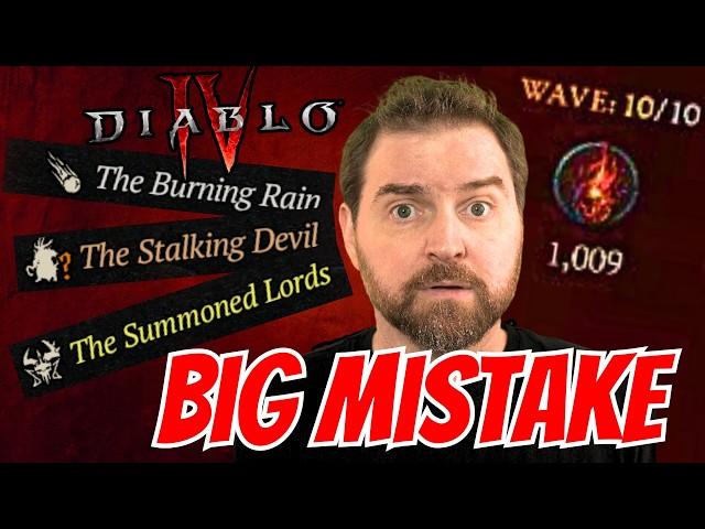 5 Diablo 4 Tips - Biggest Mistakes You're Making In Infernal Hordes