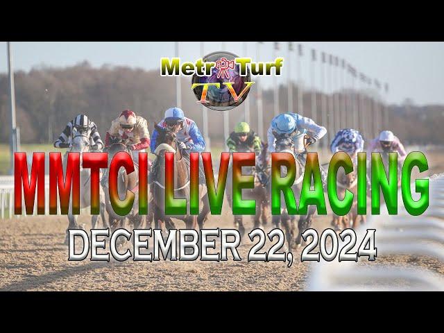 22 December 2024 | Philippines Horse Racing Live | Metro Manila Turf Club Inc.