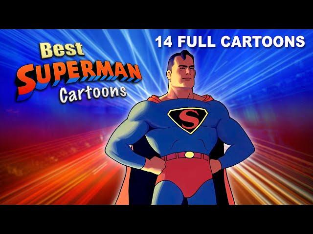 Best SUPERMAN Cartoons • 14 Full Cartoons