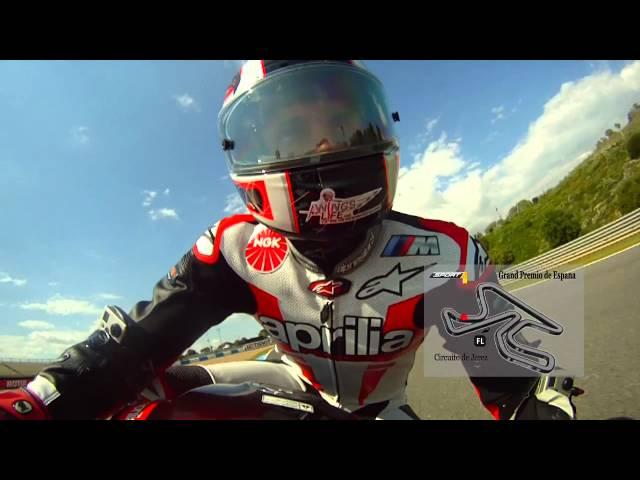 Onboard Jerez de la Frontera ! Alex unterwegs für Sport 1 - Moto GP 2013 !