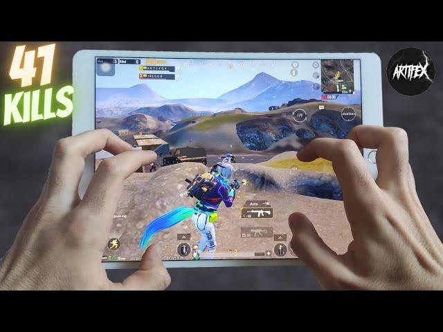 FASTEST IPAD PLAYER 41 KILLS LIVIK GAMEPLAY/Pubg Mobile iPad Generations 7,8,9,Air;3,4,,Mini;4,5,6