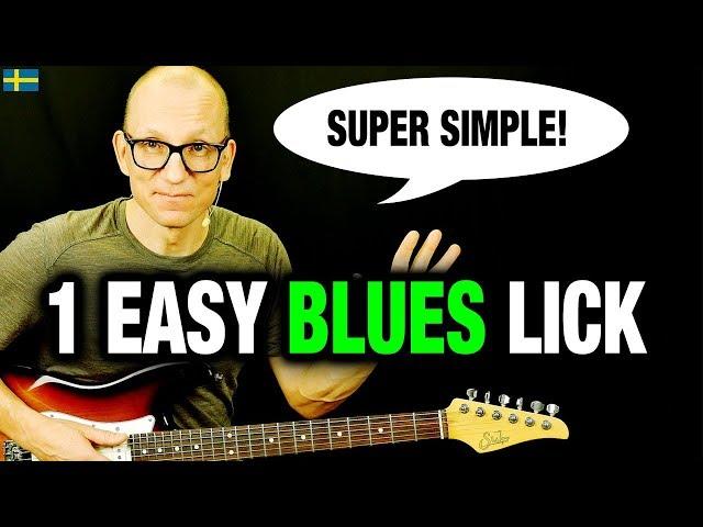 1 Easy Blues Lick All Over The Neck