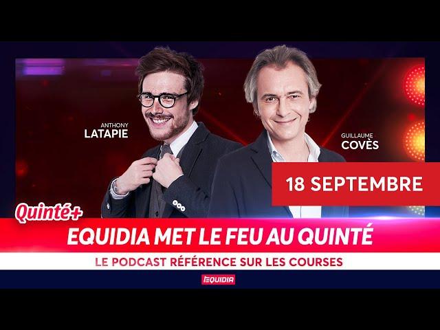 PRONOSTICS EQUIDIA MET LE FEU AU QUINTÉ DU 18 SEPTEMBRE À LYON-PARILLY.