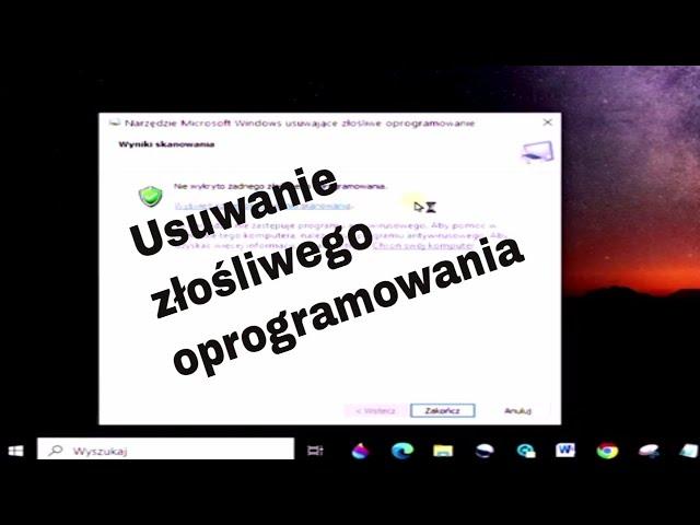 Narzędzie Microsoft Windows usuwające złośliwe oprogramowanie