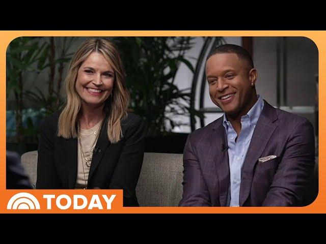 Savannah Guthrie and Craig Melvin on their new TODAY journey