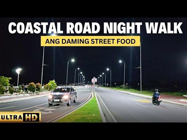 Davao City Coastal Road Night Walk UHD