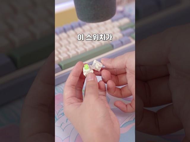 독거미로 첫 입문하시는 분들은 리퍼축(그린)은 구입하지 마세요. (독거미 f75 키보드) #keyboard