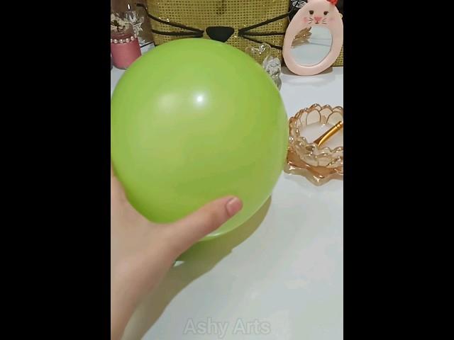 Easiest balloon craft idea#shorts#youtubeshorts#ashyarts