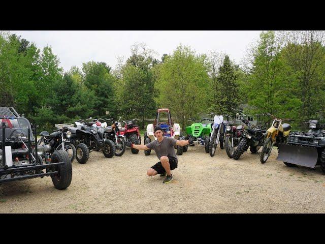 Going Through My Entire Rare Dirt Bike/ Motorcycle/ Quad Collection (ICONIC MACHINES)