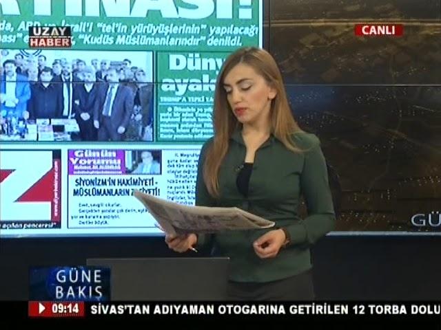 Uzay Tv Güne Bakış Diyarbakır Söz Gazetesi 08.12.2017