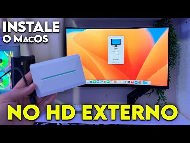 AGORA SIM! Como instalar o MacOS no HD Externo - Super Fácil