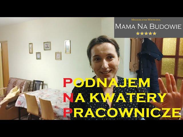 PODNAJEM NA KWATERY PRACOWNICZE