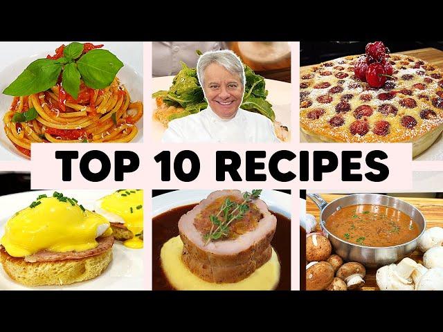 Top 10 Recipes You Need To Learn From Chef Jean-Pierre!