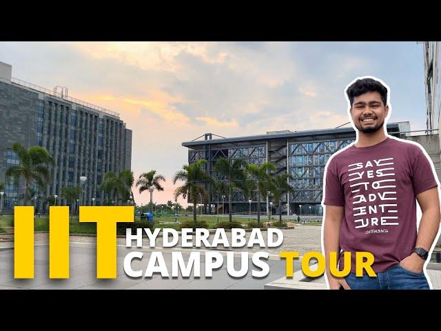 This IIT Campus is inspired by Japanese Architecture! | IIT Hyderabad campus TOUR! |  Hostel & Mess