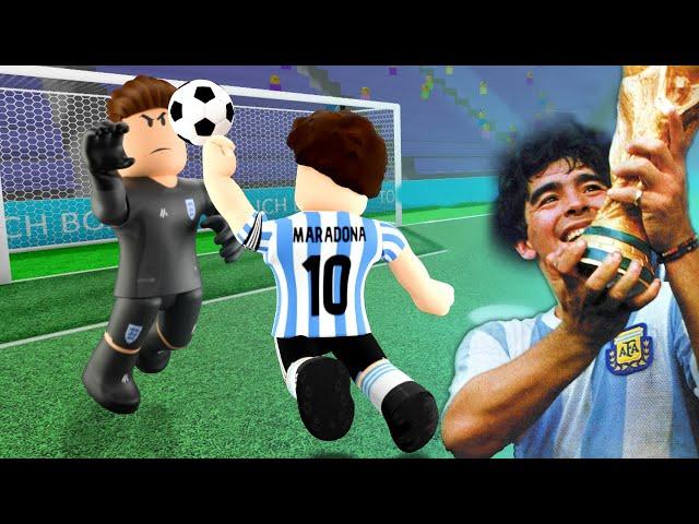 DIEGO MARADONA in Touch Football!