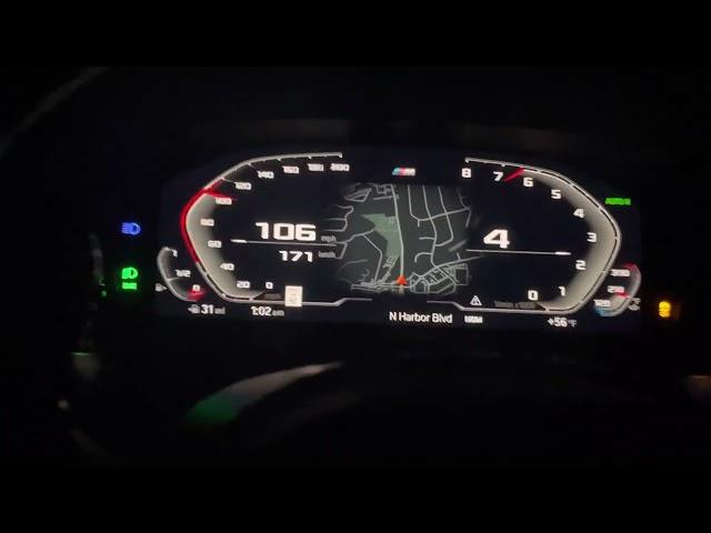 2020 BMW M340i Stage 2 with XHP Stage 3 M-mode acceleration and shifts