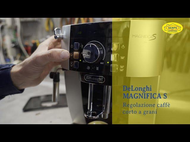 DeLonghi Magnifica S (ECAM22) - Regolazione caffè ,  durezza acqua