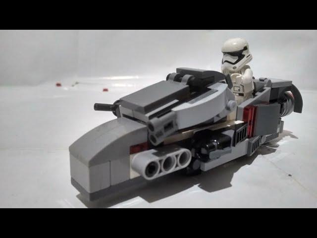 Custom MOC - Lego First Order Turbospeeder