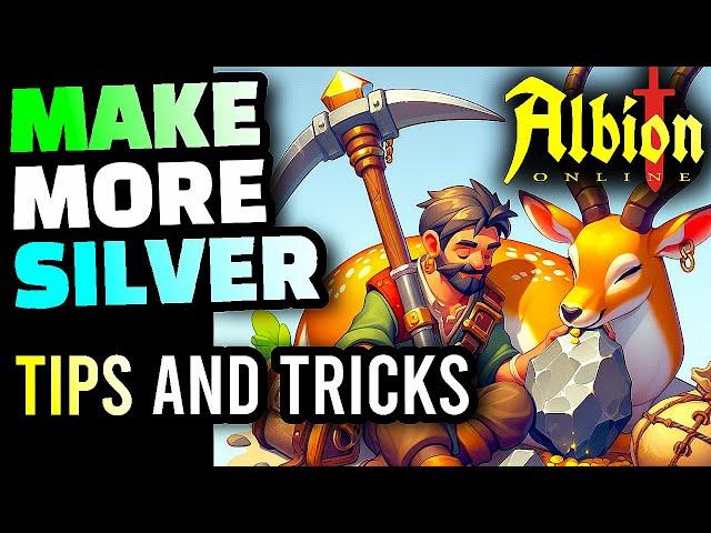 Albion Online Tips and Tricks to Increase Silver Per Hour When Gathering