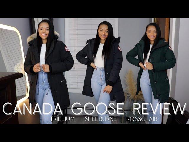 IS CANADA GOOSE WORTH IT?? | CANADA GOOSE PARKA REVIEW | TRILLIUM, SHELBURNE, ROSCLAIR