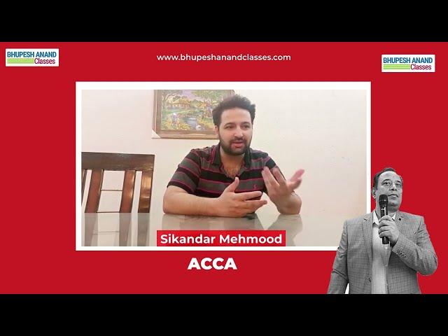 Why Bhupesh Anand Classes is Best For ACCA  [Students Review]