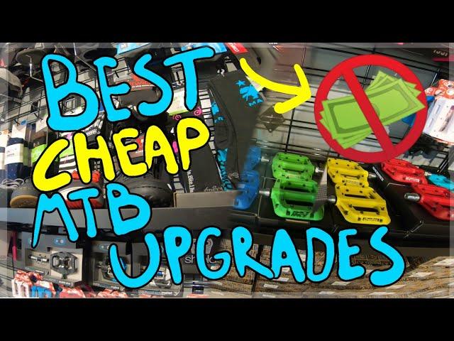 5 BEST Cheap Bang for Buck MTB upgrades