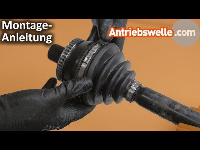 Aussengelenk mit Manschette einer Antriebswelle wechseln