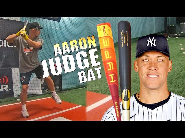 Can AARON JUDGE beat the Easton HYPE FIRE? | MLB vs USSSA Battle