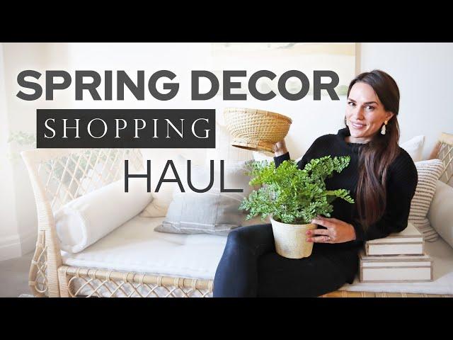 My Spring Decor SHOPPING HAUL!! Studio McGee Spring Target Collection