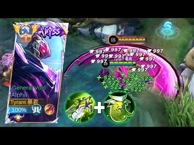 NEW ALPHA HIGH TRUE DAMAGE BUILD 2025!! (impossible epic comeback)