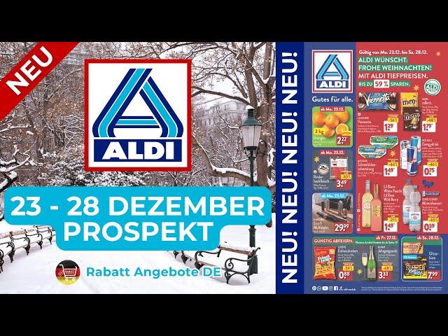 ALDİ NORD Neuer Werbung Wochenprospekt - Rabatt Angebote DE | 23 Dezember - 28 Dezember Prospekt