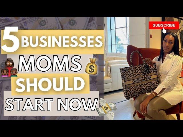 5 Awesome Mom Business Ideas Starting With NO Startup Cost Now | EllieTalksMoneyTour.com