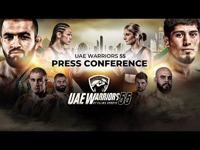 UAE Warriors 55 - Tahir Abdullaev vs Khotam Boynazarov - Press Conference