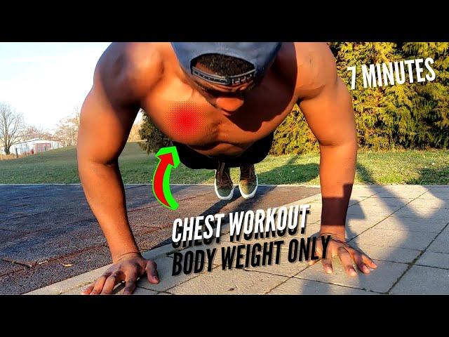 INTENSE HOME CHEST WORKOUT  (NO EQUIPMENT NEEDED)