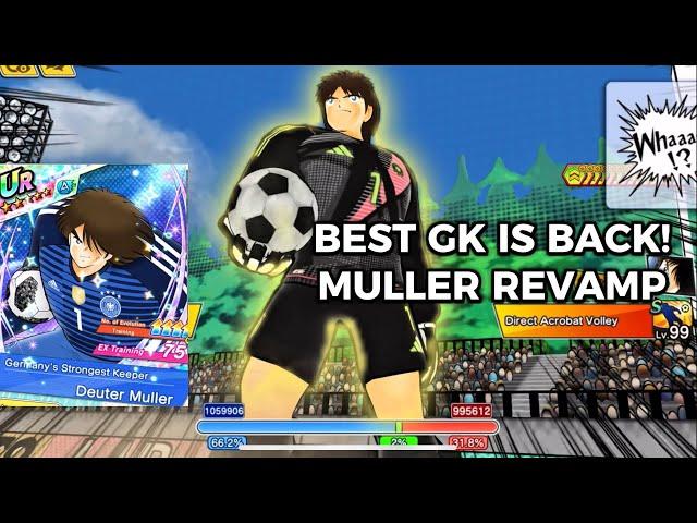 BEST GK IS BACK! REVIEW MULLER REVAMP OFFICIAL KIT. CAPTAIN TSUBASA DREAM TEAM 8th Anniversary