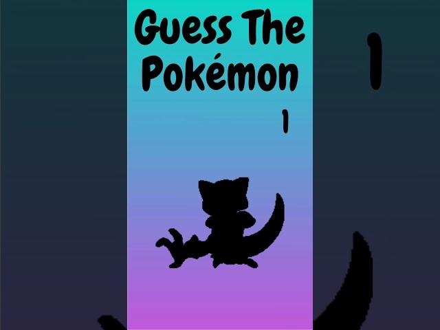 guess the Pokémon ep 63