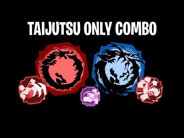 *INSANE* TAIJUTSU ONLY BURST COMBO!! | Shindo Life Roblox