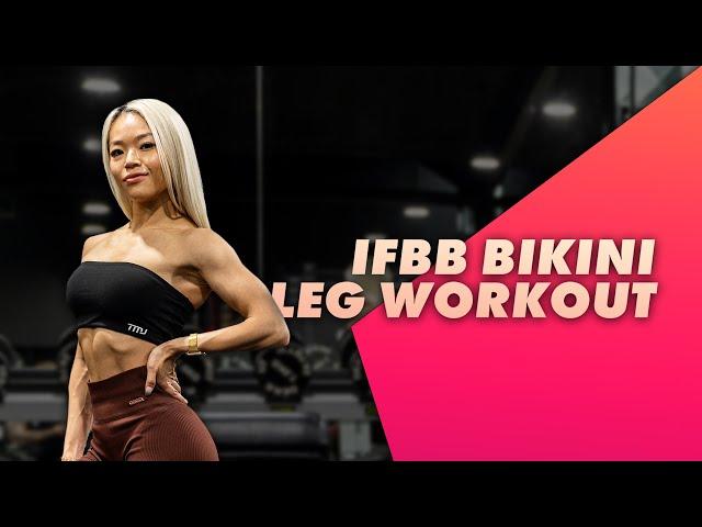 Building Bikini Olympia Glutes! IFBB Pro Nicole Tan Legs Workout