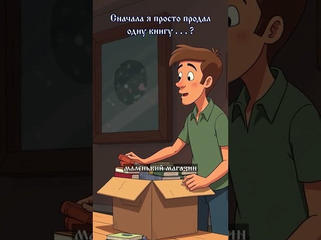 Сначала я просто продал одну книгу.