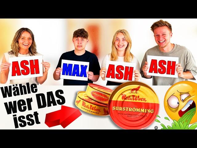 UNCUT Challenge: Wähle wer das isst mit @Ash5ive @Echtso @marieland @Chrissi @TipTapTube   