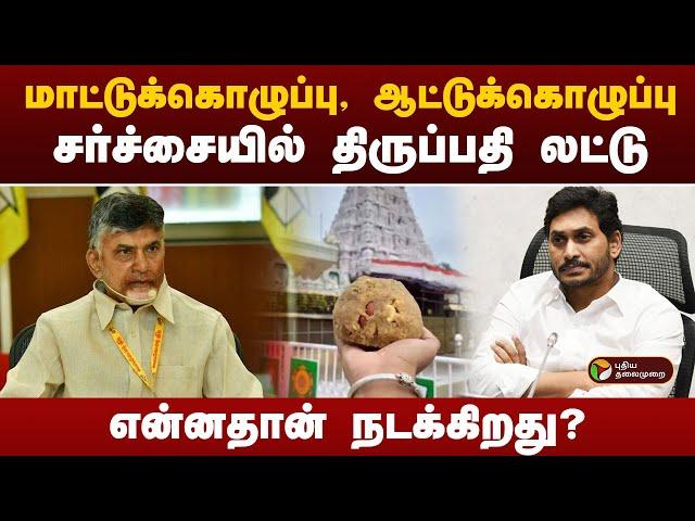 திருப்பதி லட்டில் விலங்குகளின் கொழுப்பு | Tirupati Laddu | PTT