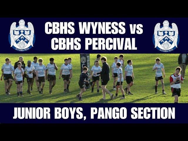 CBHS Wyness (Y9) vs CBHS Percival (Y9), Junior Boys Rugby, 24th July 2024