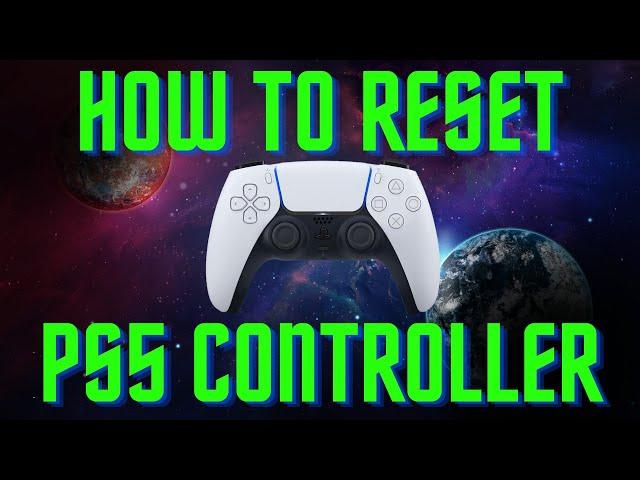 PS5 Controller Reset | Fix Pairing Issues