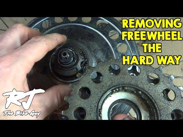 Removing Stuck Freewheel Wheel After Tool Failed