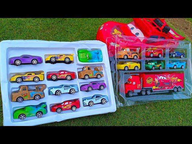 Disney Pixar Cars Unboxing Review | Lightning McQueen, Tow Mater, Mack, Royo McQueen, Cruz Ramirez