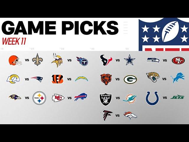 Week 11 Game Picks!