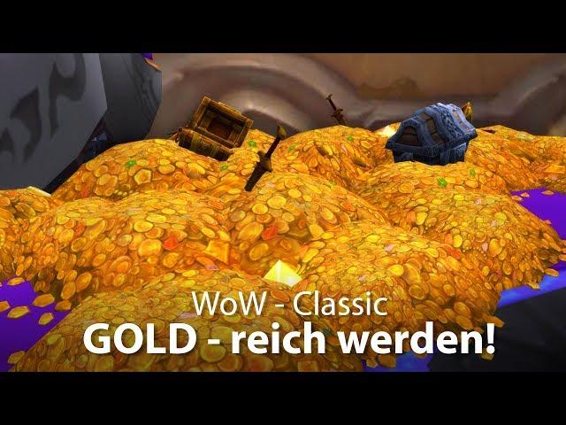 WoW Classic - Gold, schnell reich werden! (Deutsch/German)