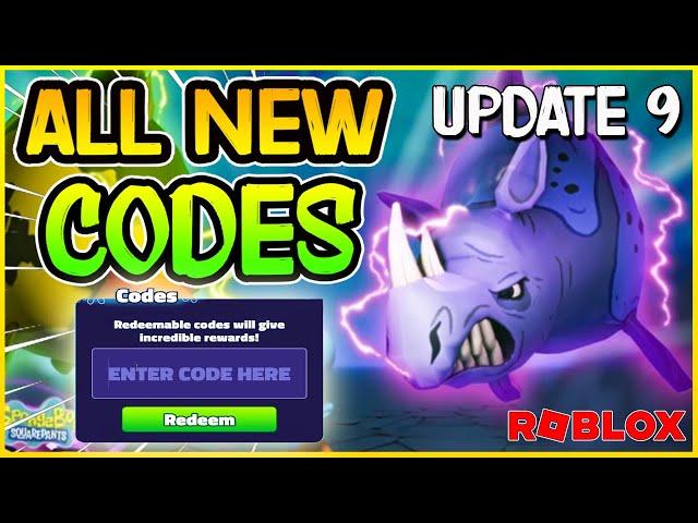 2 NEW WORKING CODES for  SPONGEBOB TOWER DEFENSE  Update 9  Roblox 2025 SPONGEBOB TOWER DEFENSE